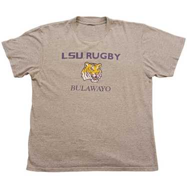 Vintage Nike LSU Rugby T-Shirt (SzL) - image 1