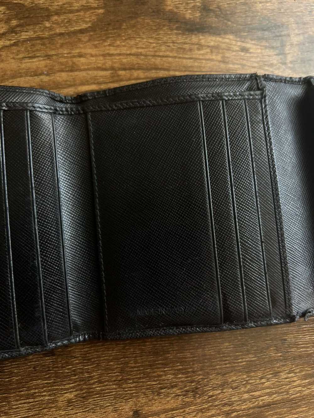 Prada PRADA Leather Tri-Fold Wallet - image 4
