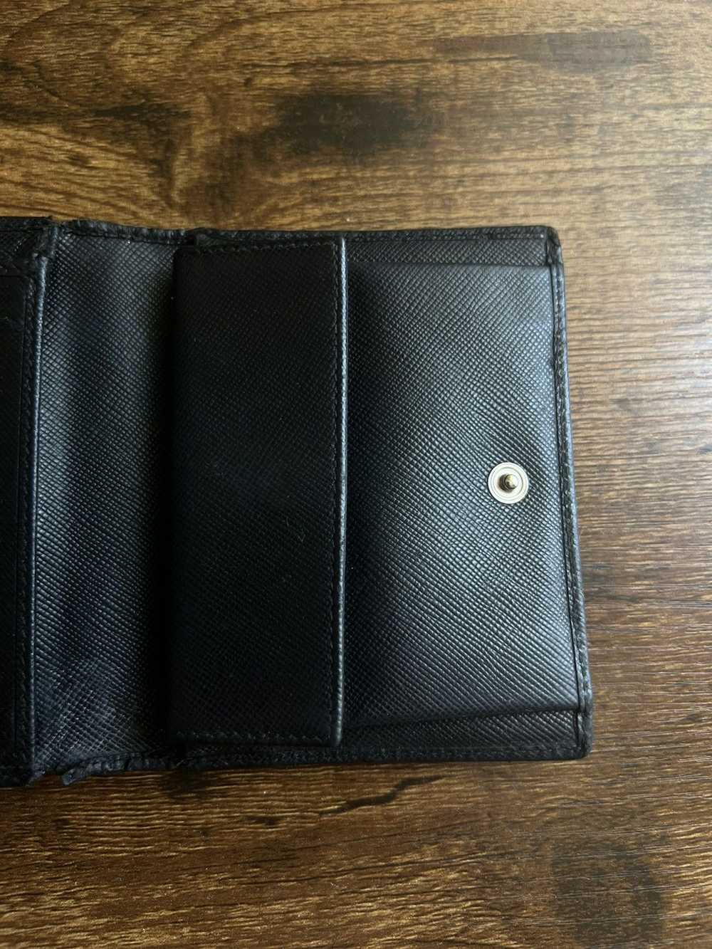 Prada PRADA Leather Tri-Fold Wallet - image 5