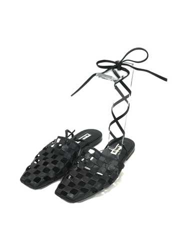 Jil Sander Strap Mules/Sandals/38/Blk Shoes BiN86