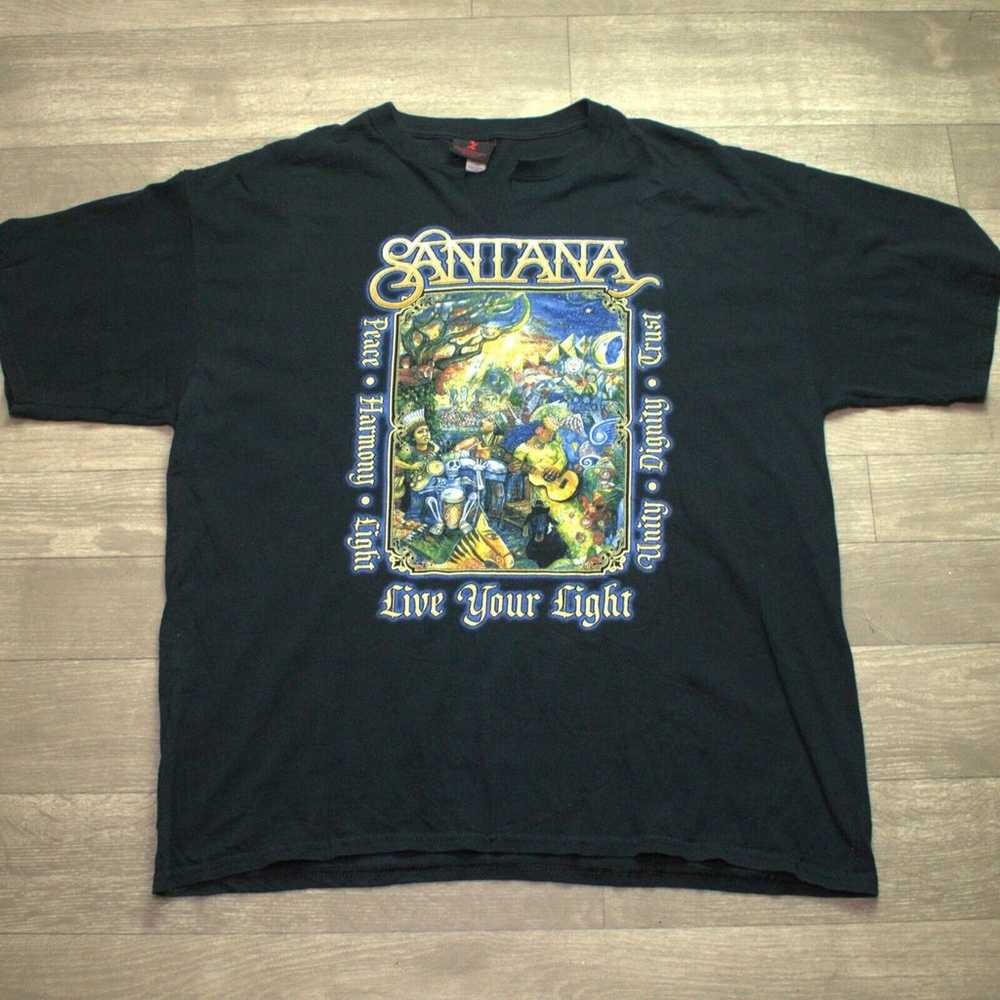 Santana Live Your Light 2008 World Tour Unisex Ba… - image 2