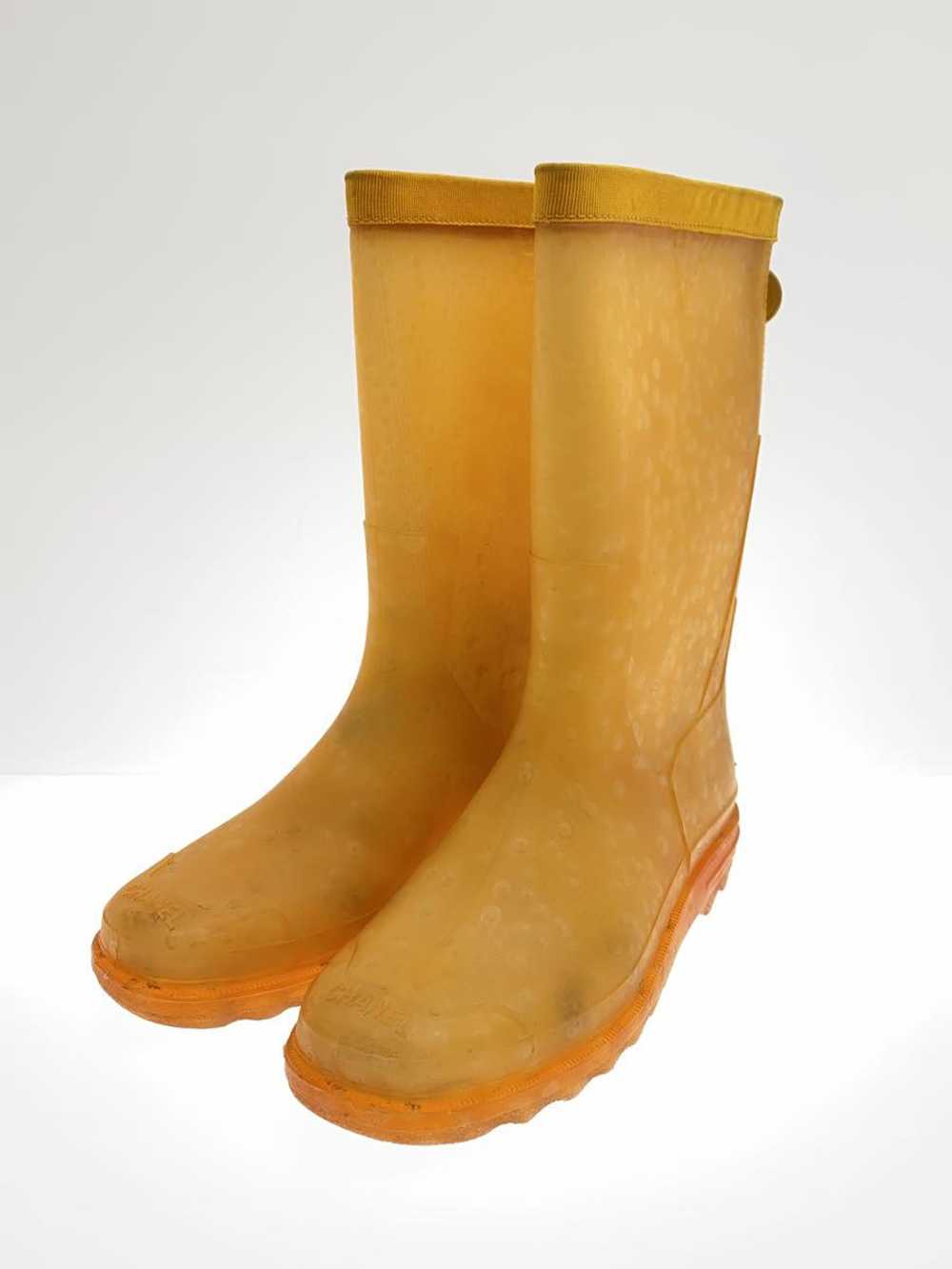 Chanel Rain Boots/Size 38/5/Yellow Shoes BiK43 - image 2