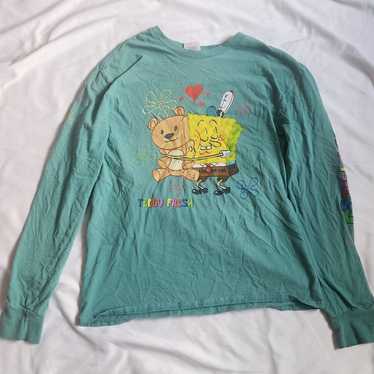 Teddy Fresh Spongebob Long Sleeve Shirt Size Medi… - image 1