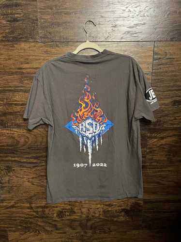 Designer RSD Heavy Skate Tee - Fire and Ice Just B