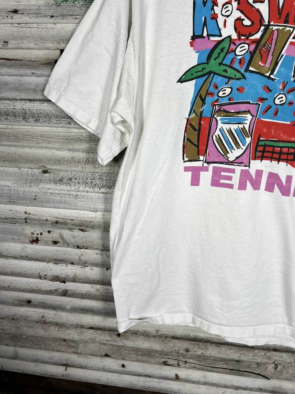 K Swiss × Vintage Vintage K Swiss Tennis Shirt - image 5