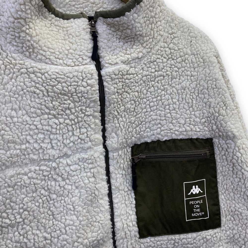 Japanese Brand × Kappa KAPPA DEEP PILE FLEECE ZIP… - image 4