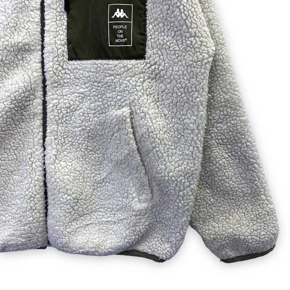 Japanese Brand × Kappa KAPPA DEEP PILE FLEECE ZIP… - image 5