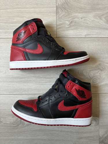 Jordan Brand × Nike Jordan 1 Retro Bred Banned (2… - image 1