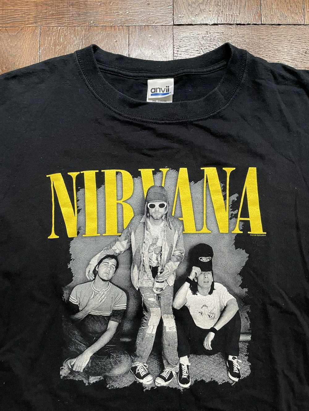 Anvil × Nirvana × Vintage Vintage Nirvana T Shirt… - image 2