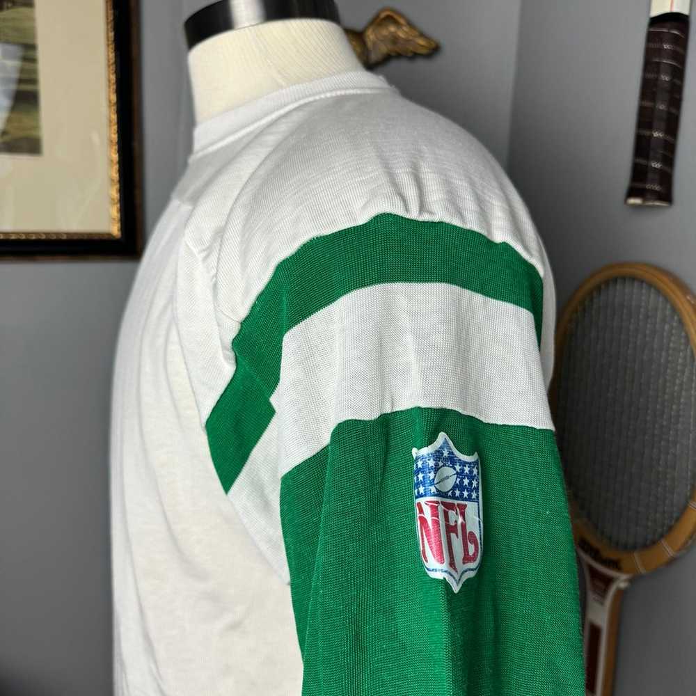 Vintage NFL Blank long sleeve shirt Jets Packers - image 2