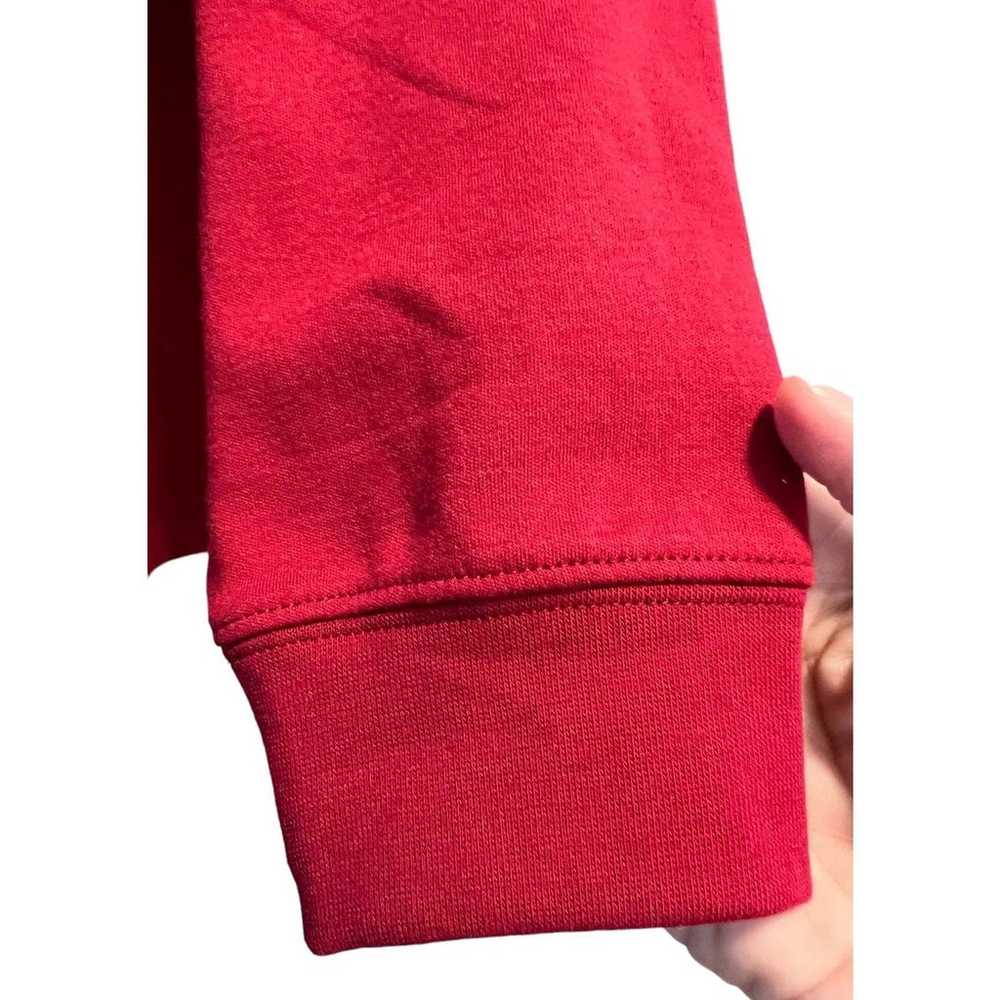 L.L. Bean Men's Red Long Sleeved Mock Neck Cotton… - image 3