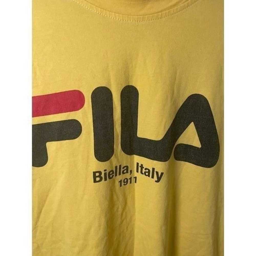 FILA X Pierre Cardin Urban Outfitters T-Shirt Sz … - image 2