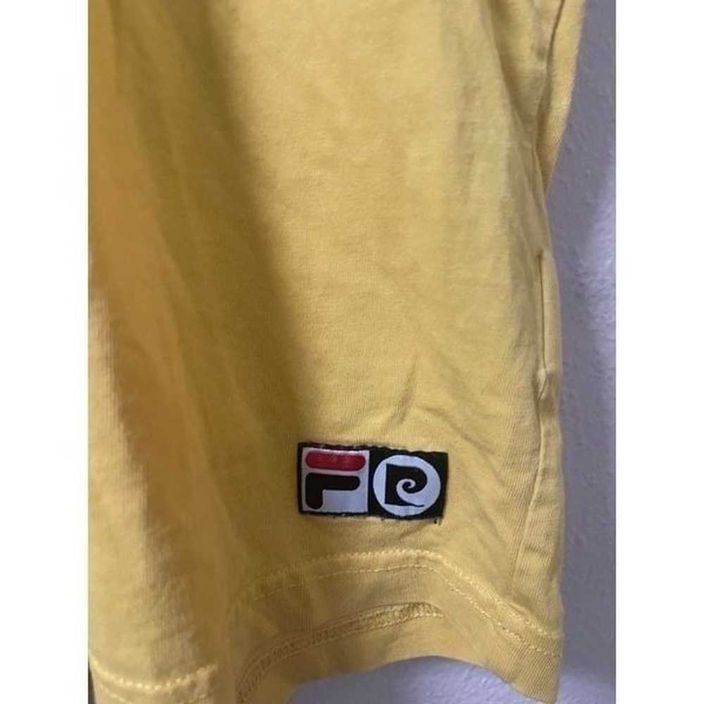 FILA X Pierre Cardin Urban Outfitters T-Shirt Sz … - image 3