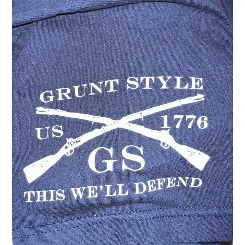 Grunt Style Slightly Above Average Blue T-Shirt S… - image 3