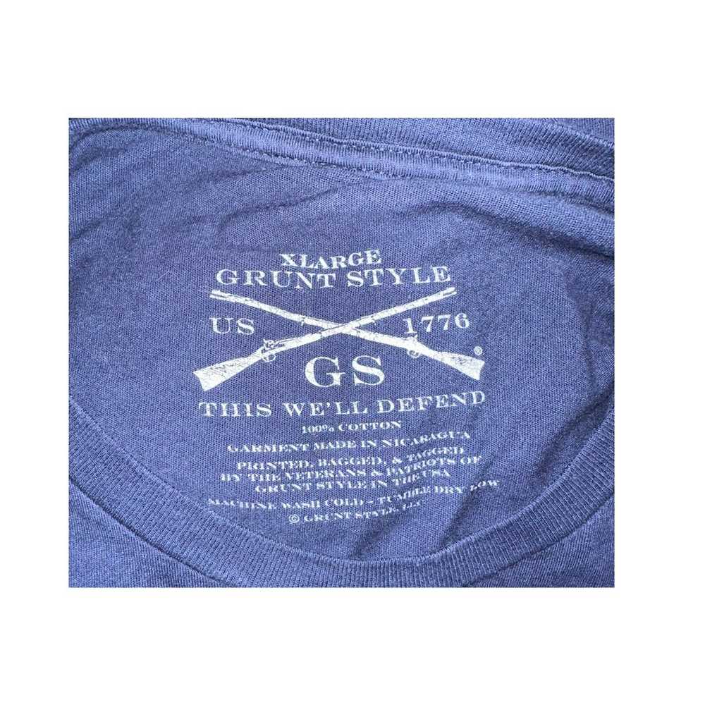 Grunt Style Slightly Above Average Blue T-Shirt S… - image 5