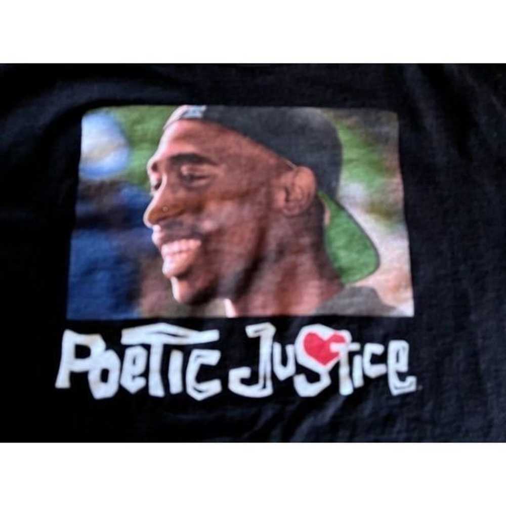 2Pac Poetic Justice Ripple Junction Black 90s Mus… - image 7