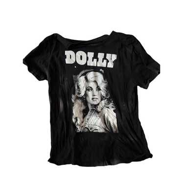 Dolly Parton Black T-Shirt Mens XL - image 1