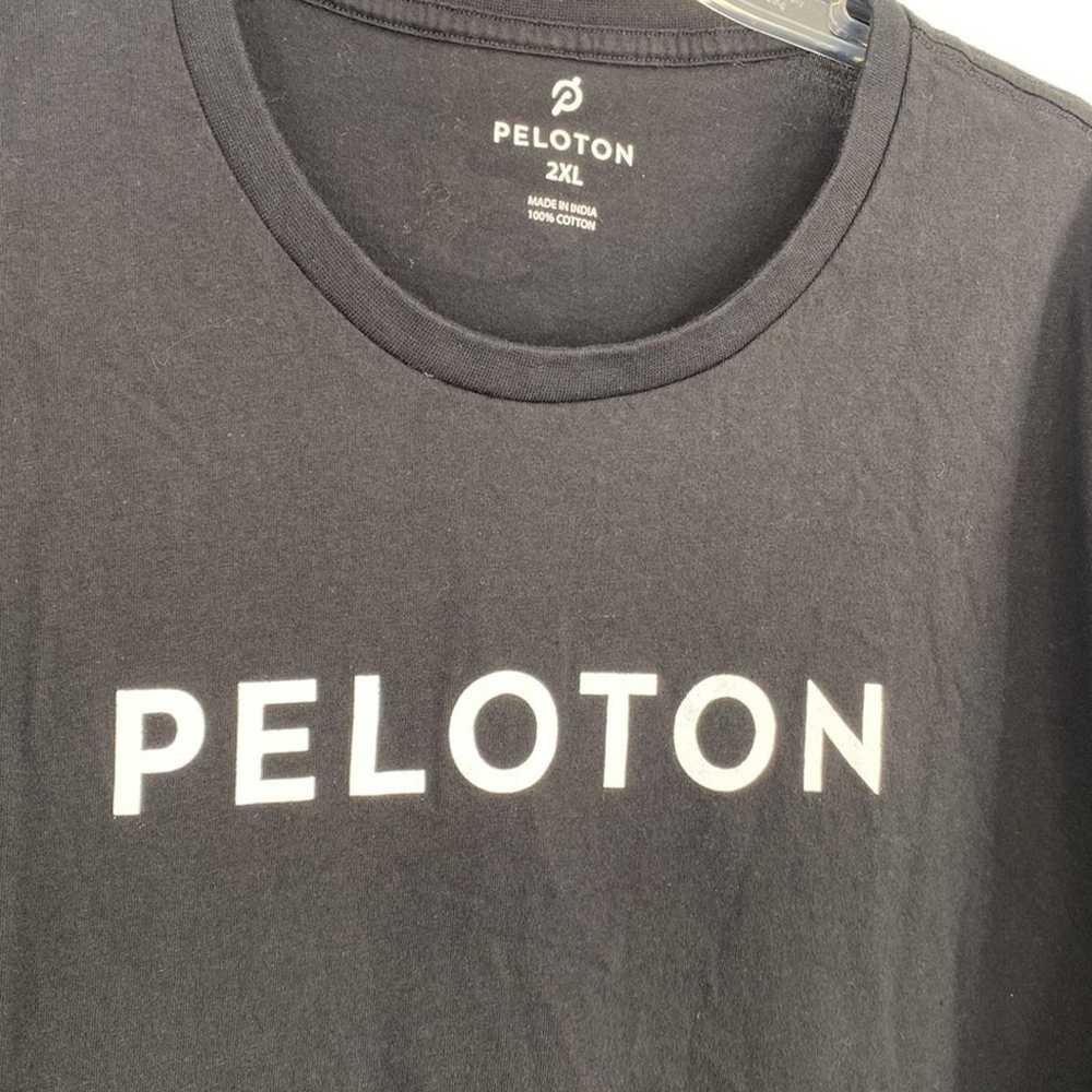 Peloton 100 Century Ride Black T-Shirt Size 2XL - image 2
