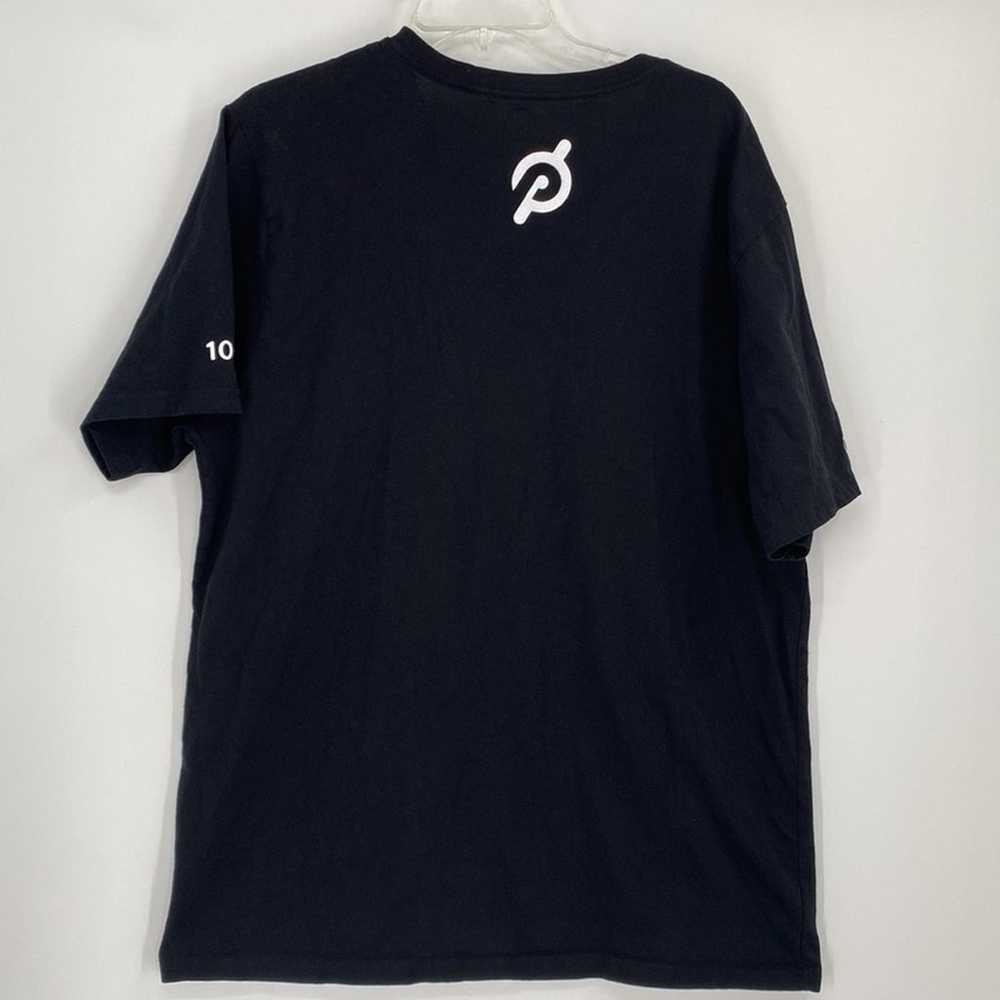 Peloton 100 Century Ride Black T-Shirt Size 2XL - image 5