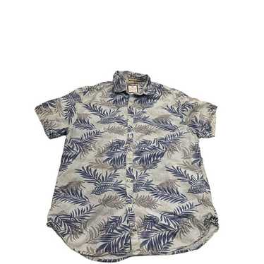 Denim & Flower Ricky Singh Hawaiian Shirt Men's L… - image 1