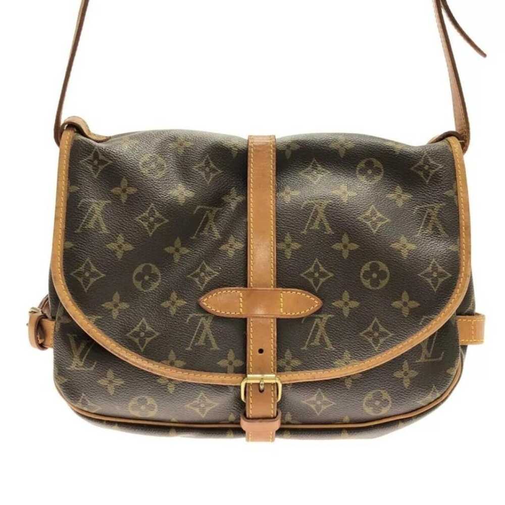 Louis Vuitton Saumur leather handbag - image 2