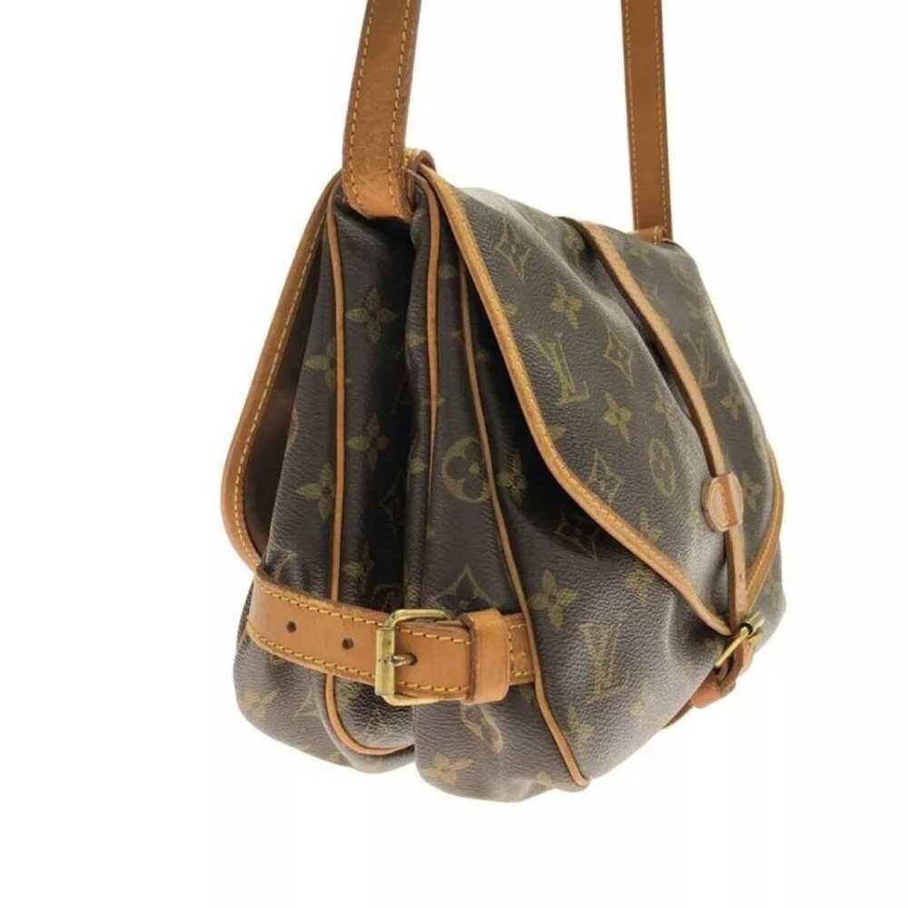 Louis Vuitton Saumur leather handbag - image 3