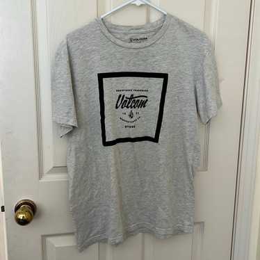 Volcom Graphic T Shirt Gray