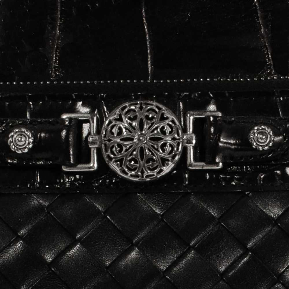 Vintage 1990s Brighton Handbag, Black Leather - image 5