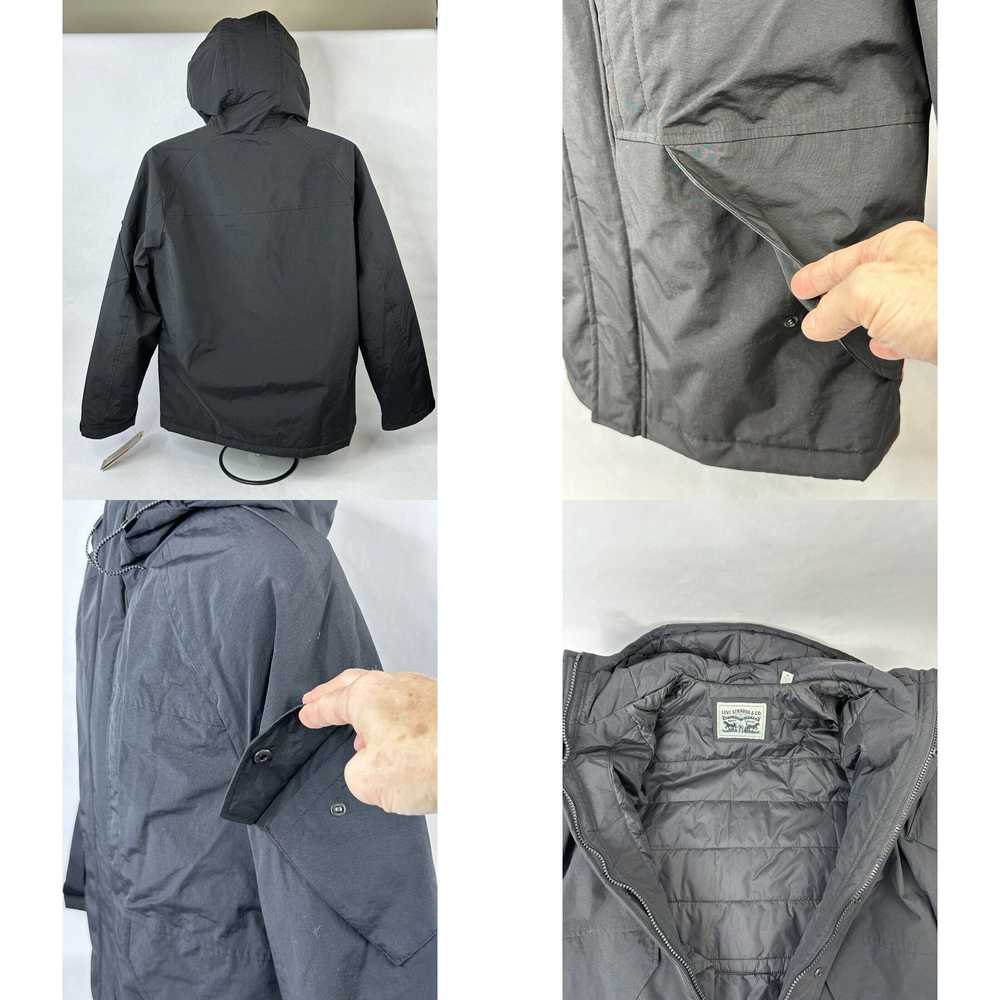Levi's Levi Strauss Jacket Mens Medium Black Full… - image 4