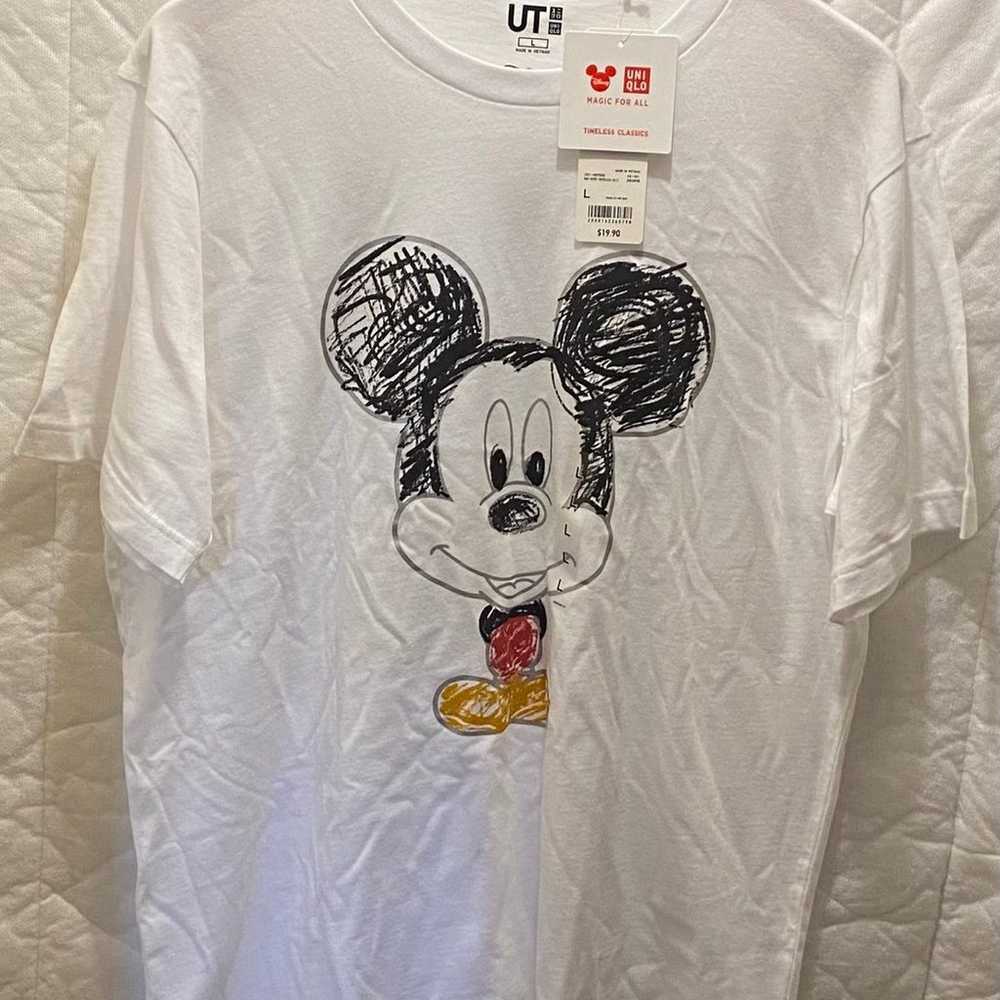 Disney James Jarvis Mickey Mouse UT Uniqlo White … - image 4
