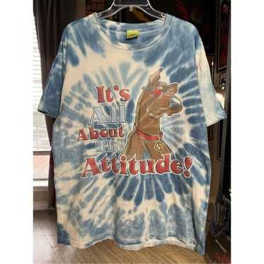 Vintage Y2K Scooby Doo All About The Attitude Tee - image 1