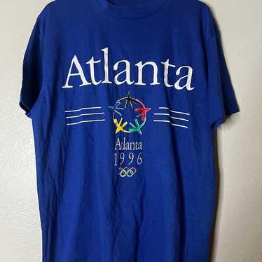 Vintage 1996 Atlanta Olympic Games Single Stitch … - image 1