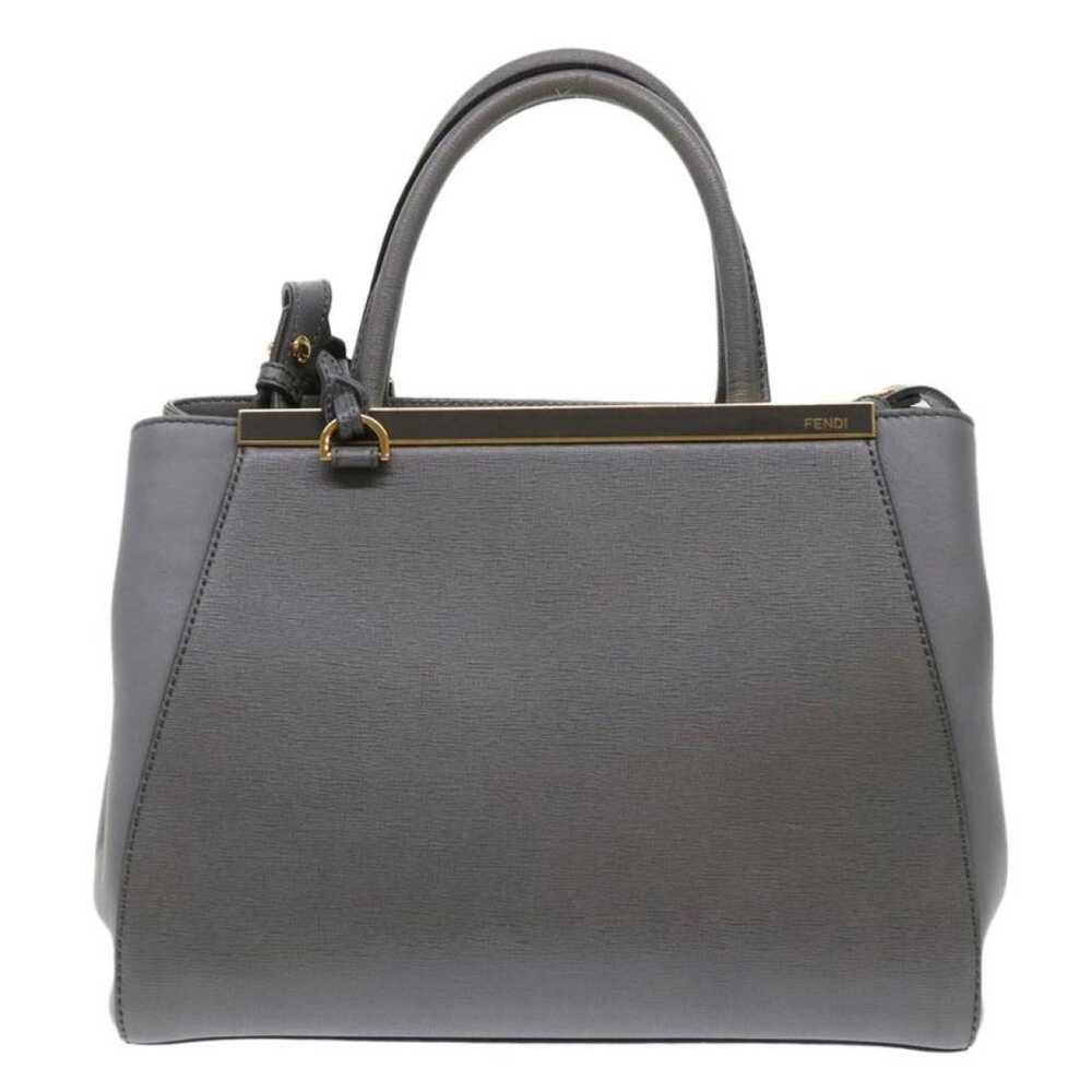 Fendi 2Jours leather handbag - image 5