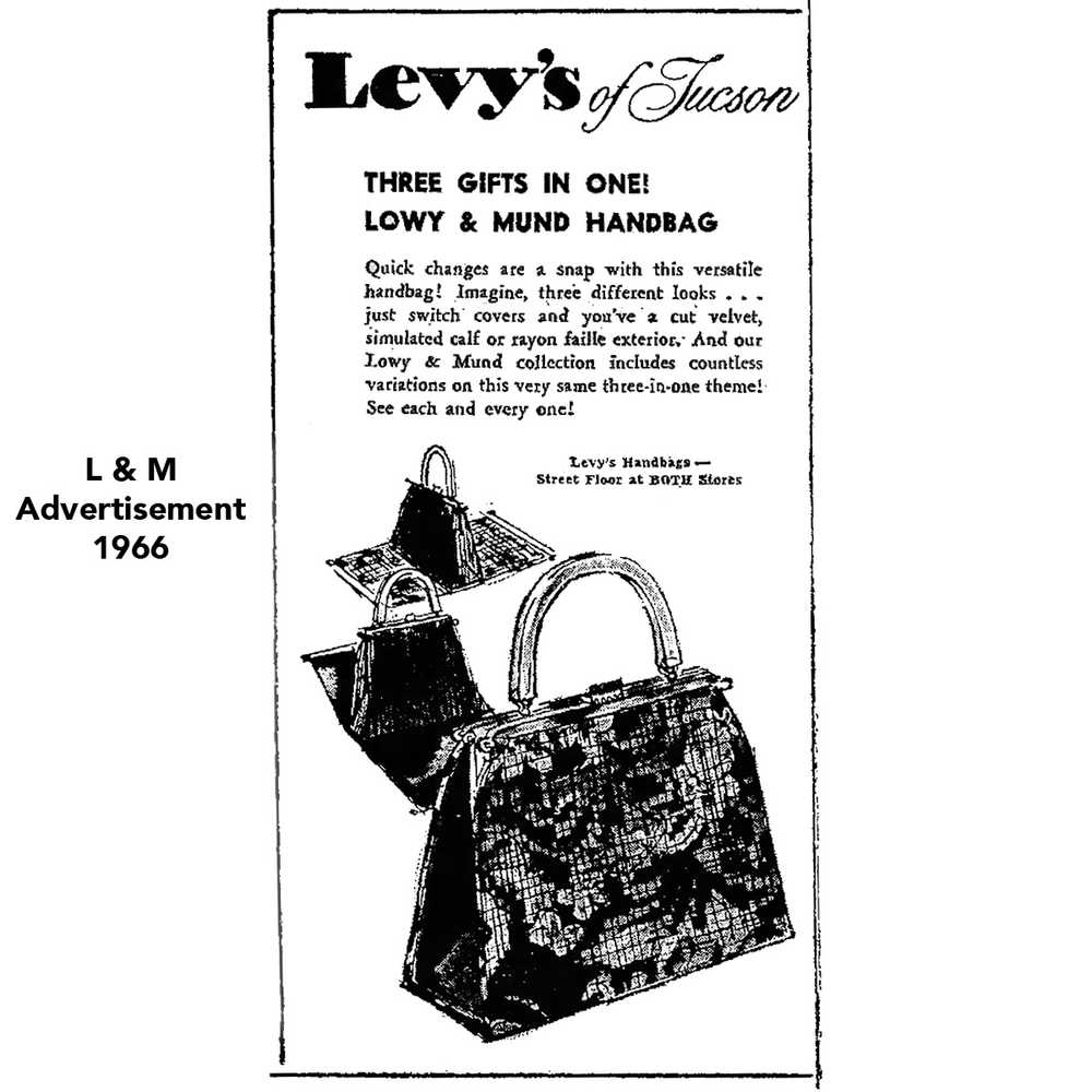 1950s Reversible Purse, Tapestry & Black Patent L… - image 9