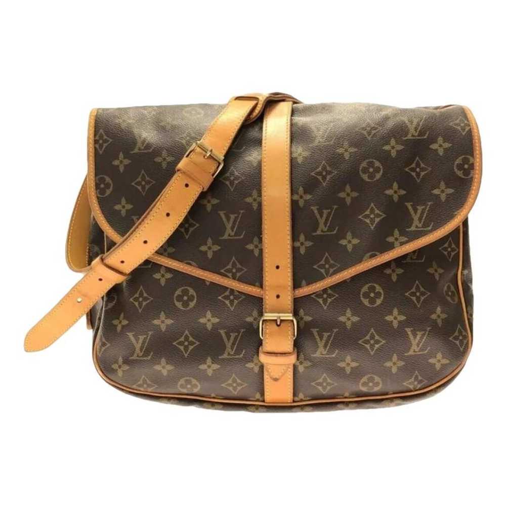 Louis Vuitton Saumur leather handbag - image 1