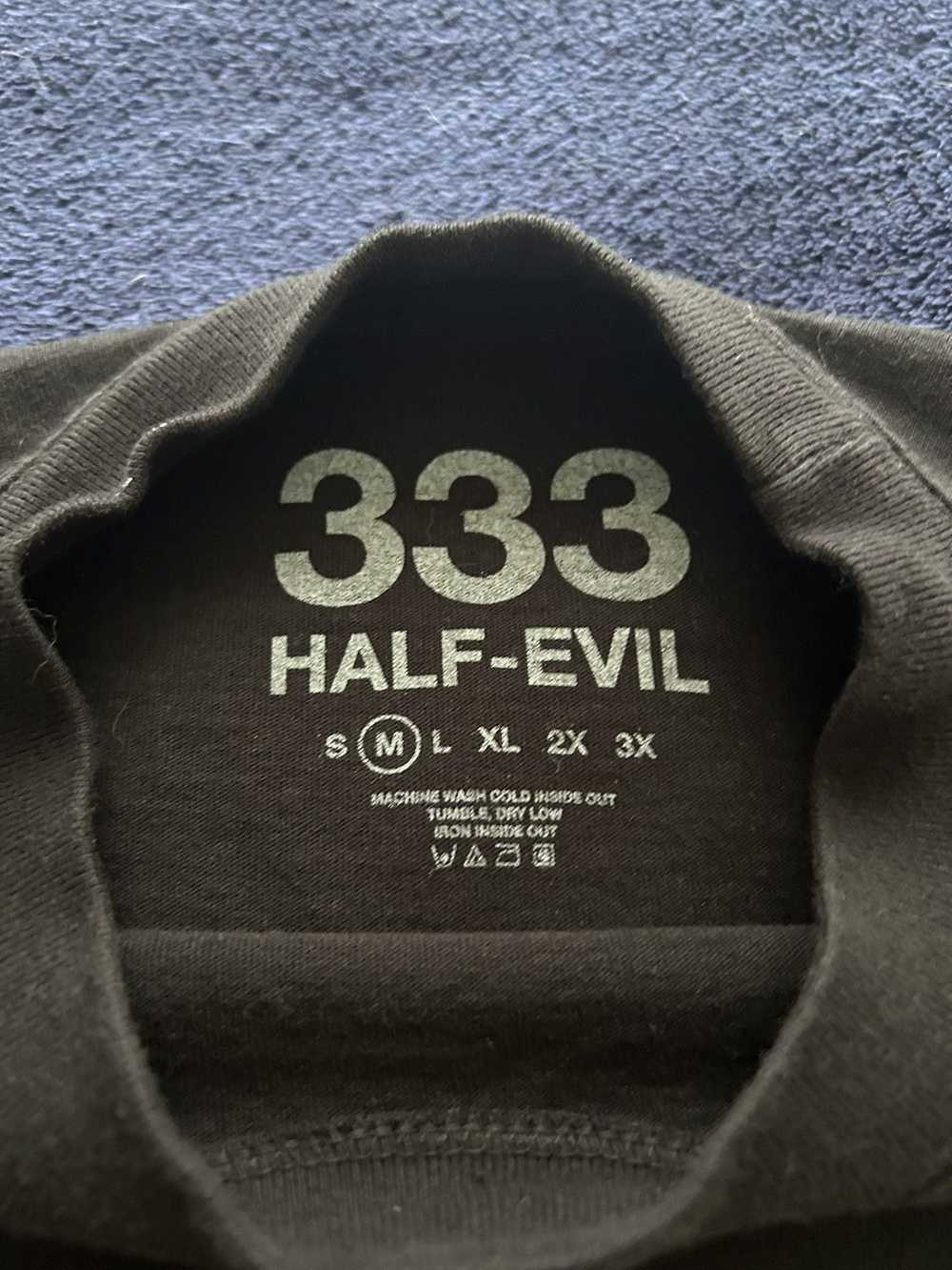 Half Evil Half Evil Phone Line Tee - image 4