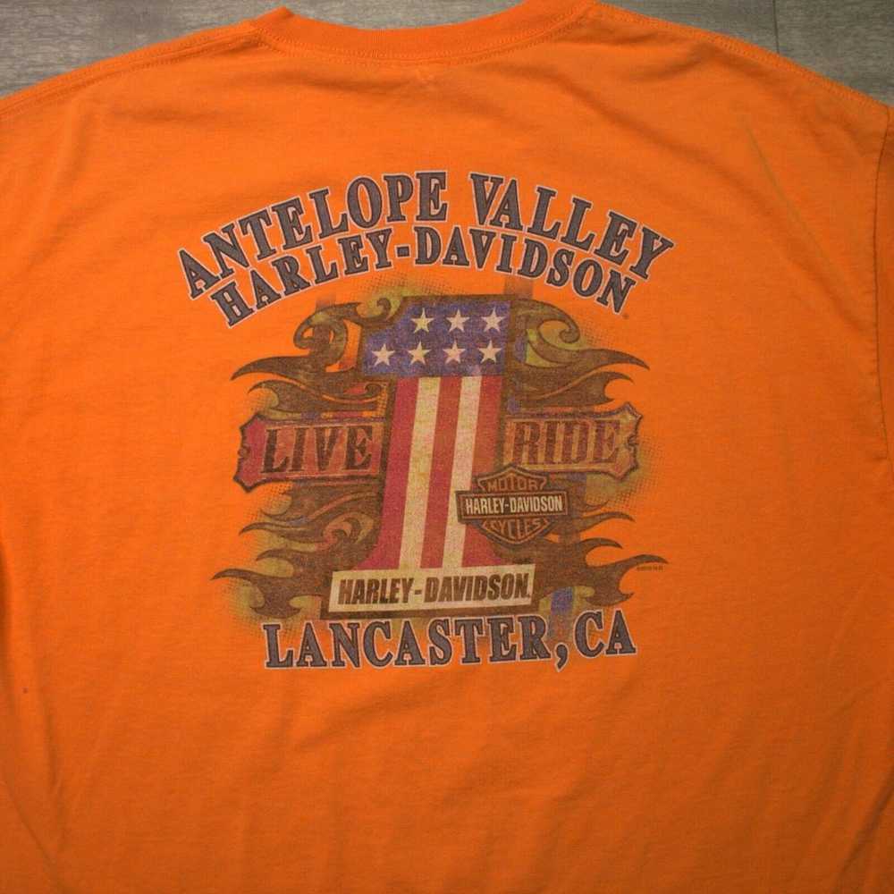 Harley Davidson Antelope Valley Graphic Short Sle… - image 2