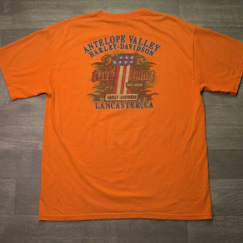 Harley Davidson Antelope Valley Graphic Short Sle… - image 3