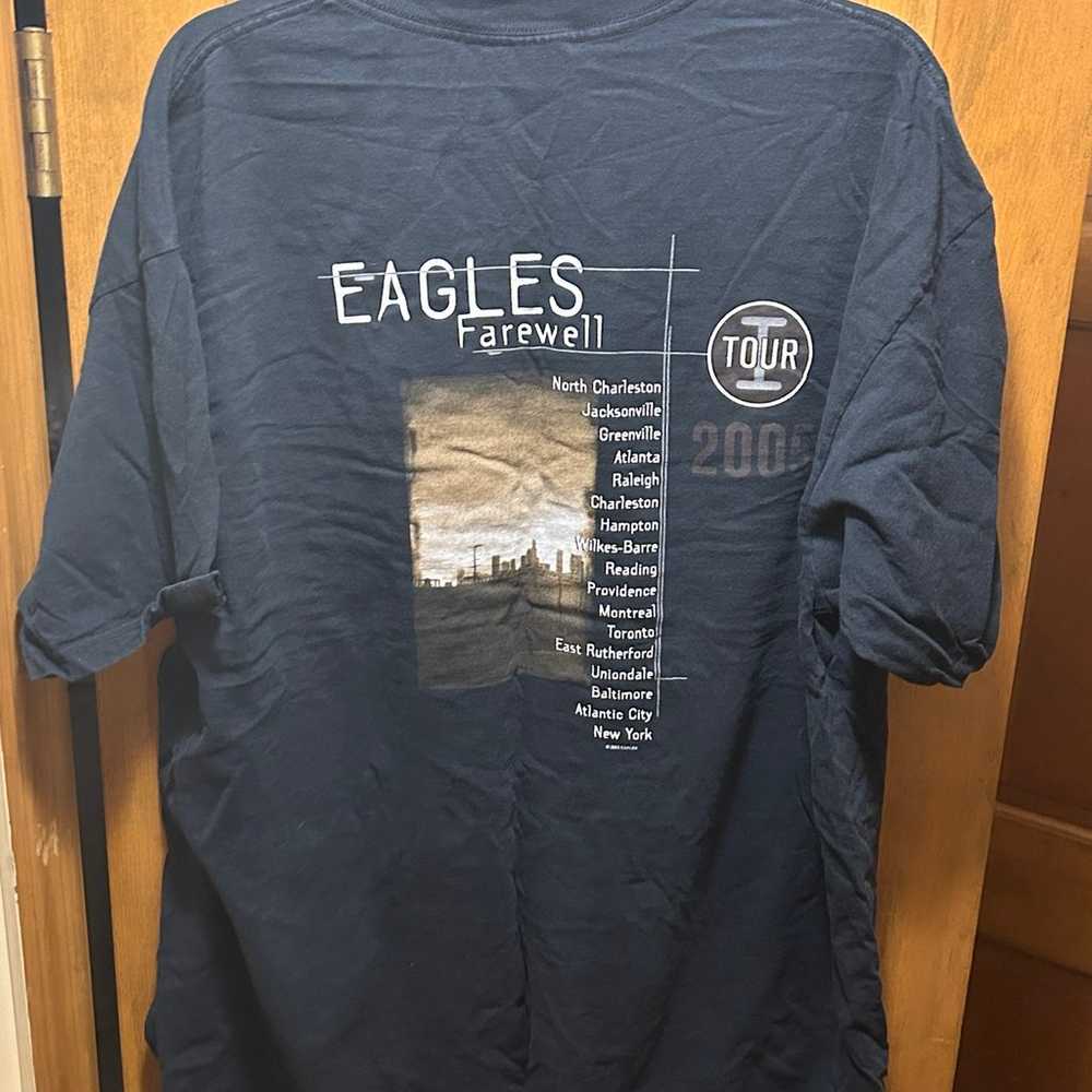 Eagles Farewell Tour 2005 T-shirt Adult 2XL Black… - image 5