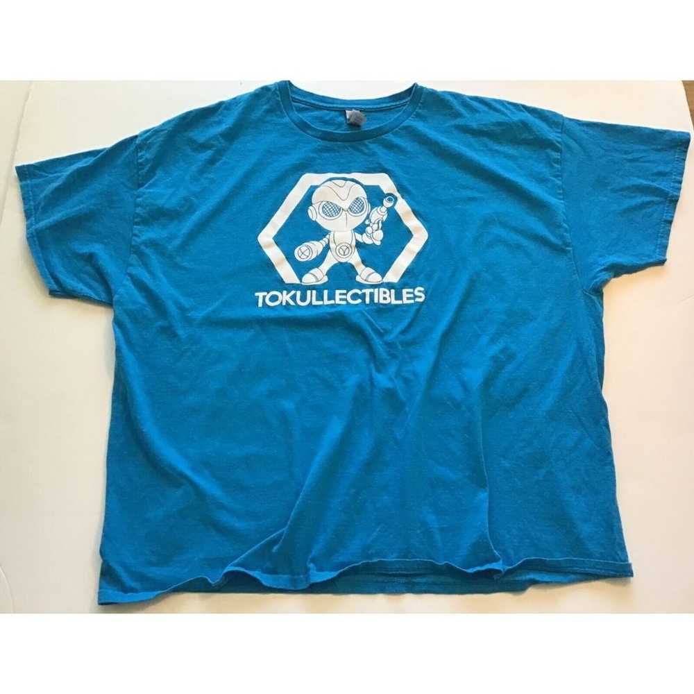Tokullectibles Toku Logo T-Shirt, Blue, Size 3XL - image 2