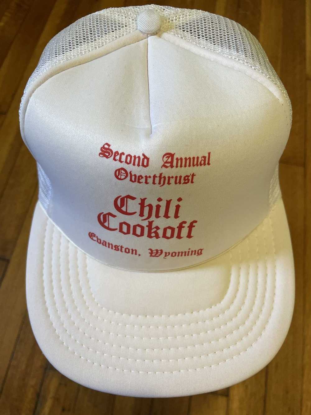 Snap Back × Trucker Hat × Vintage Chili Cookoff E… - image 1