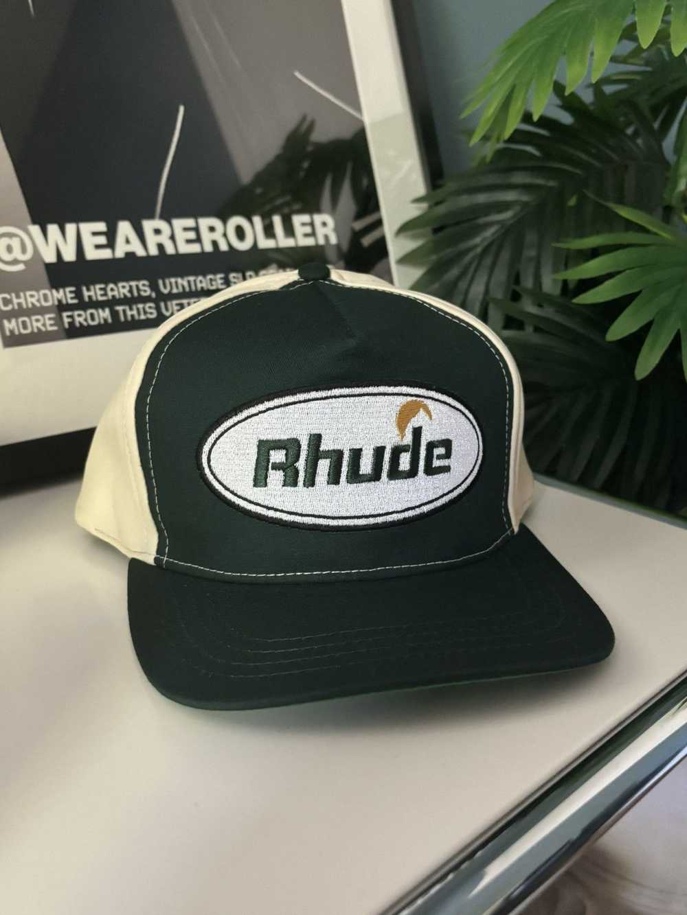 Rhude RHUDE LEATHER “ MOONLIGHT” HAT - image 1