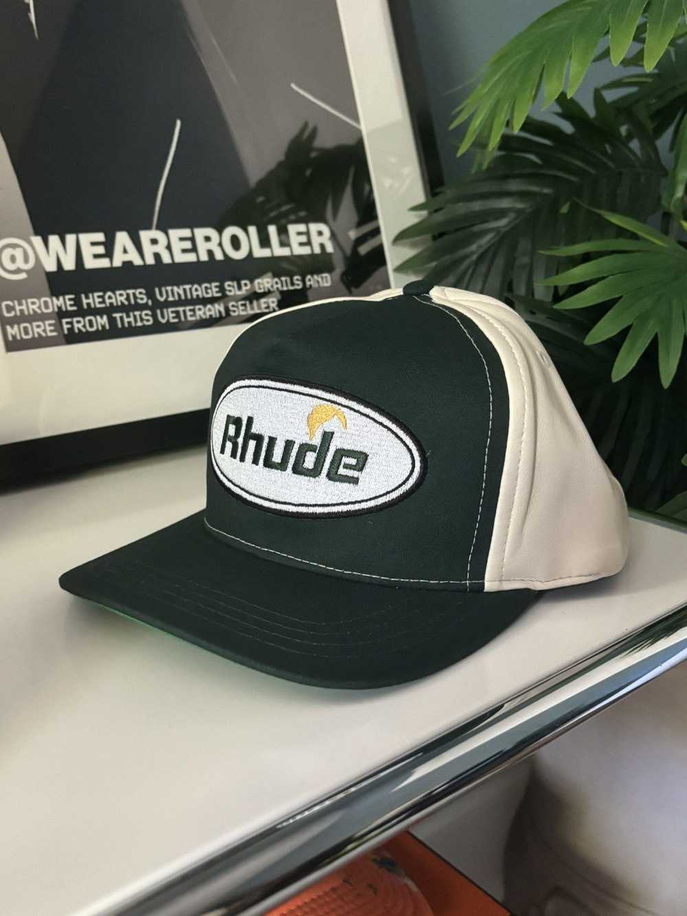 Rhude RHUDE LEATHER “ MOONLIGHT” HAT - image 4