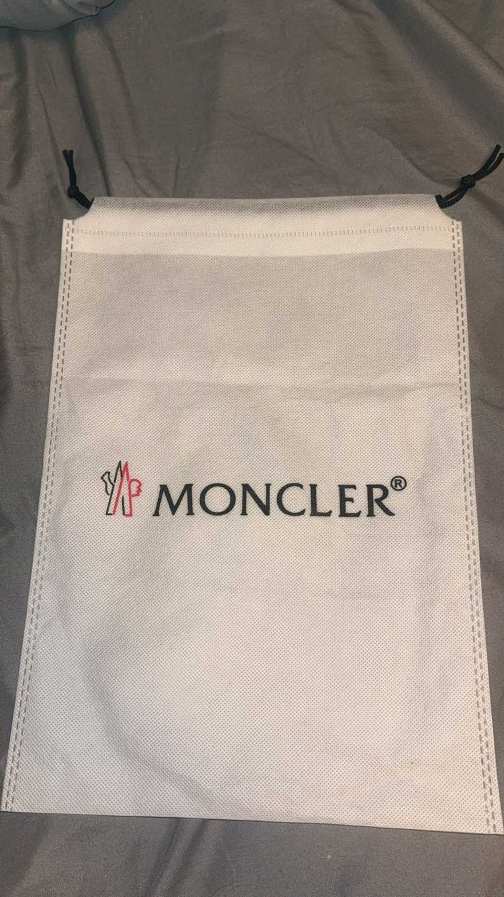 Designer × Moncler Black Moncler Knit Beanie - image 5