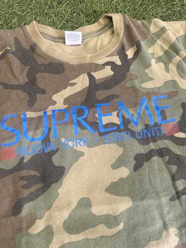 Supreme Supreme camo t shirt