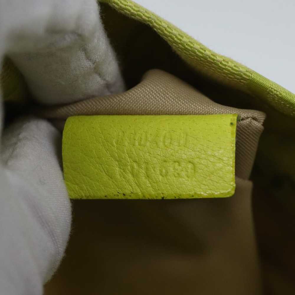 Gucci GUCCI GG Canvas Purse Pouch Yellow 039 1047… - image 12