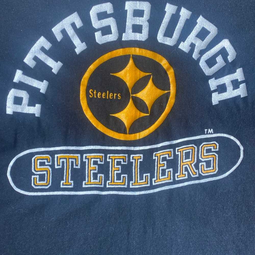 Vintage 70s NFL Pittsburgh Steelers Champion Shir… - image 2