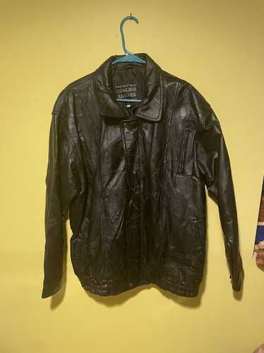 Designer × Italian Designers × Leather Jacket Genu