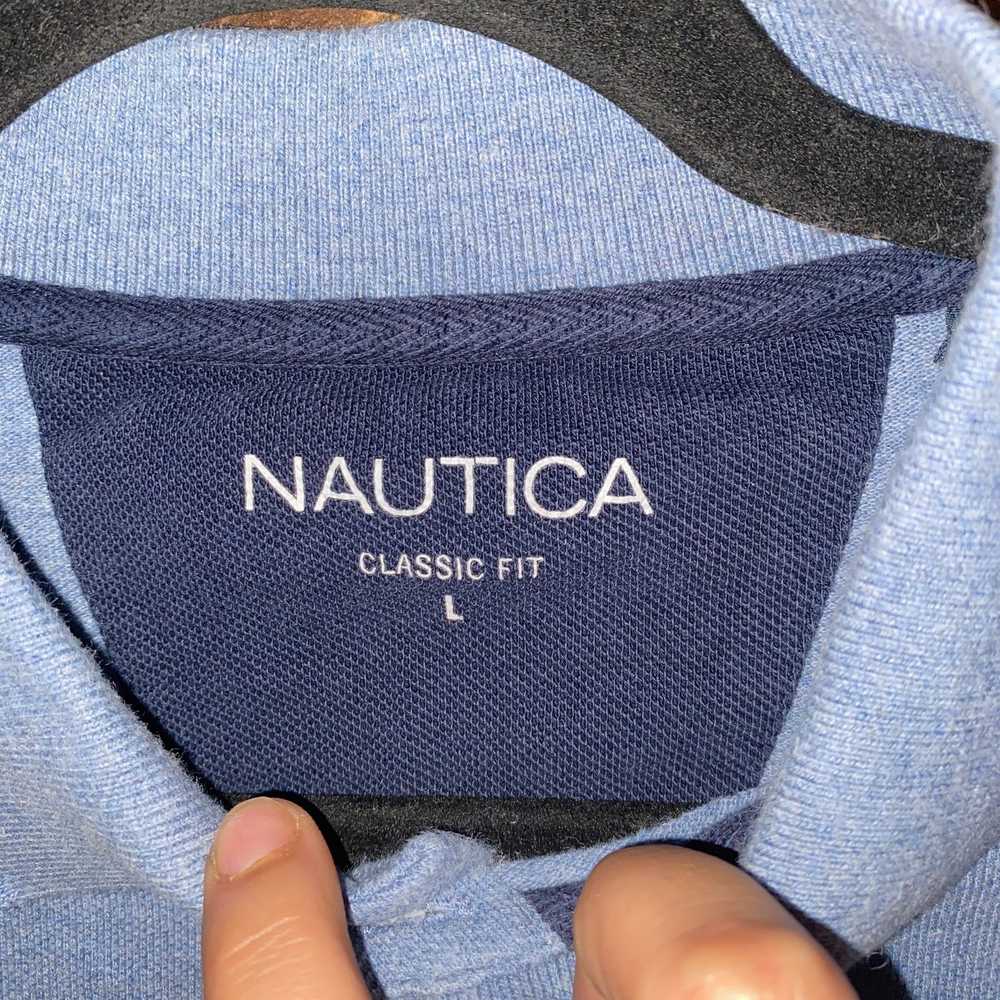 Nautica Nautica Blue Short Sleeve Classic Collare… - image 3