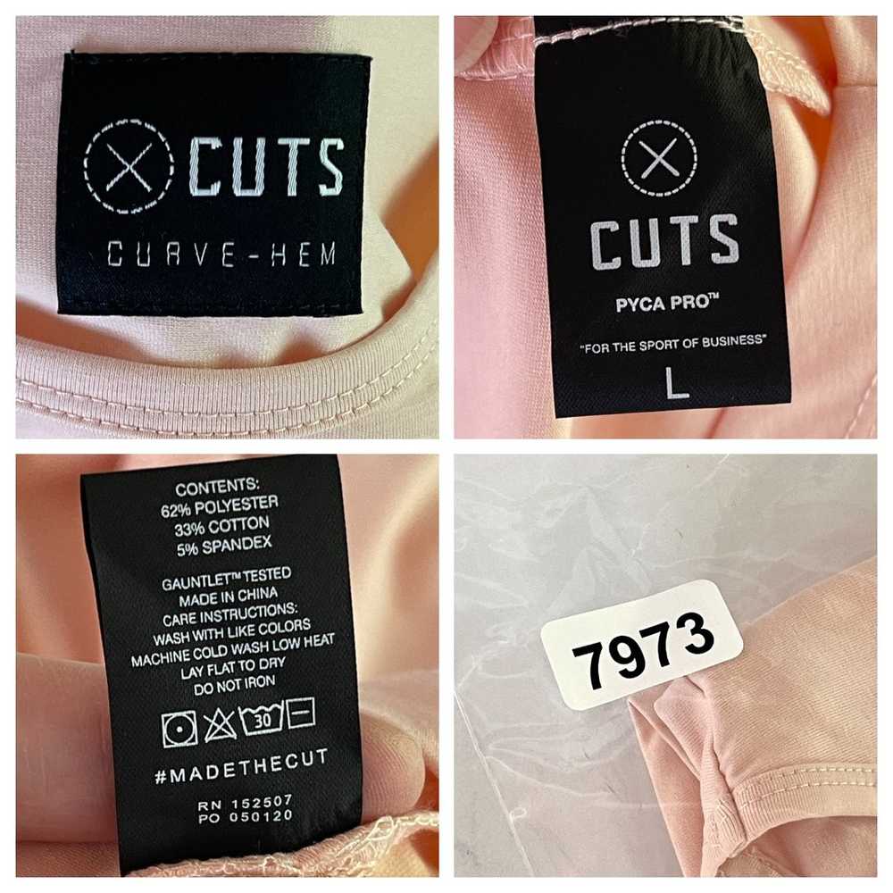 Cuts Clothing NEW AO Curve-Hem Long Sleeve T-Shir… - image 8